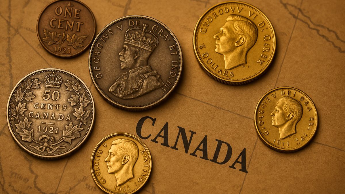 Top 5 Rare Canadian Coins That Are Worth Up to $50K