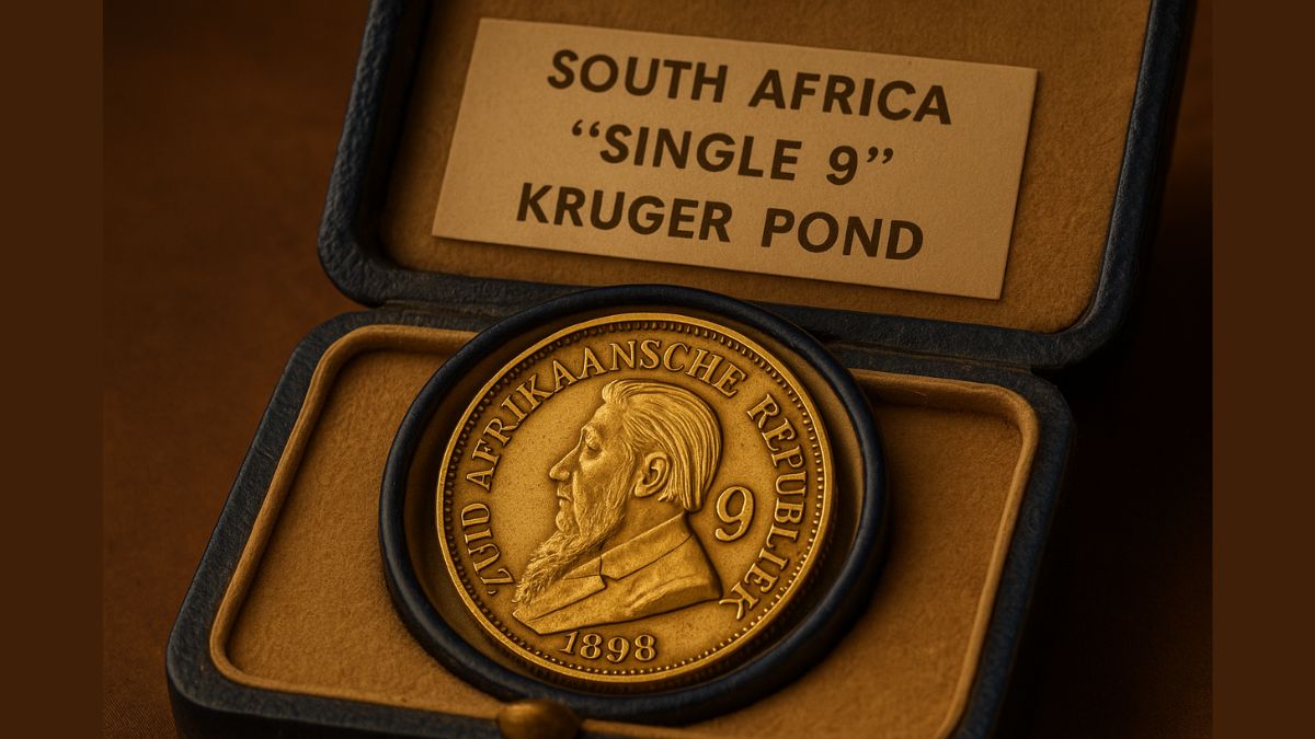 South Africa’s Rarest Coin – The 1898 “Single 9” Kruger Pond Worth Millions